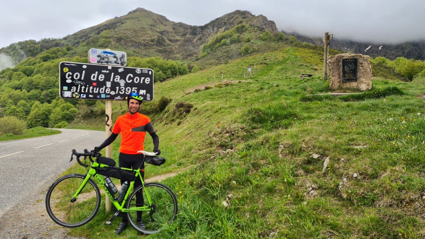 col de la core panneau