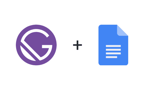 Gatsby Source Google Docs