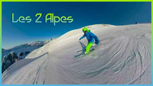 Skiing Les 2 Alpes