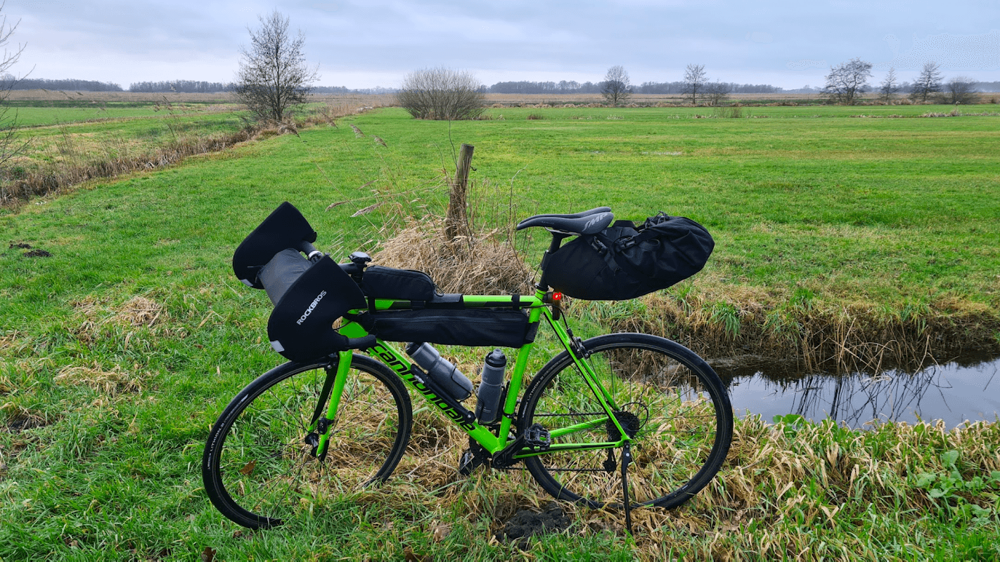 bikepacking au pays bas et belgique 1